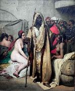 Horace Vernet Slave Market oil painting